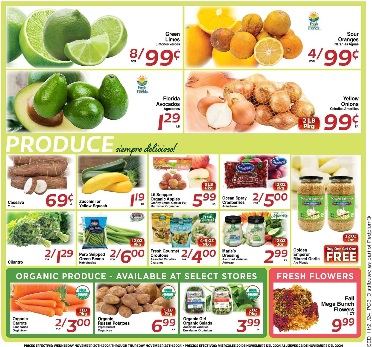 Weekly ad Sedano's 11/20/2024 - 11/28/2024