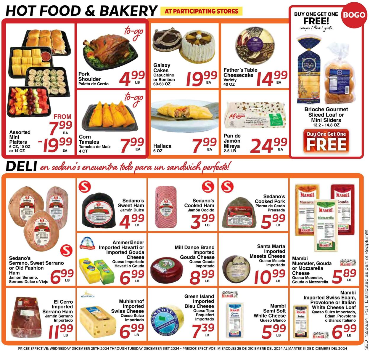 Weekly ad Sedano's 12/25/2024 - 12/31/2024