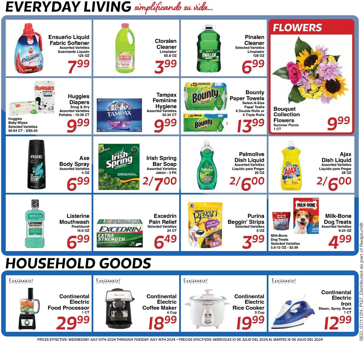 Weekly ad Sedano's 07/10/2024 - 07/16/2024