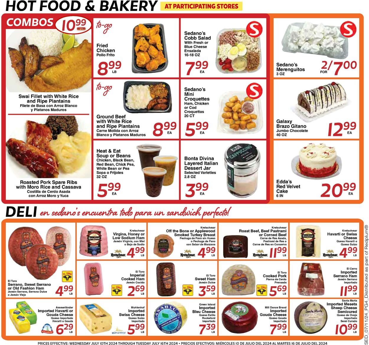 Weekly ad Sedano's 07/10/2024 - 07/16/2024