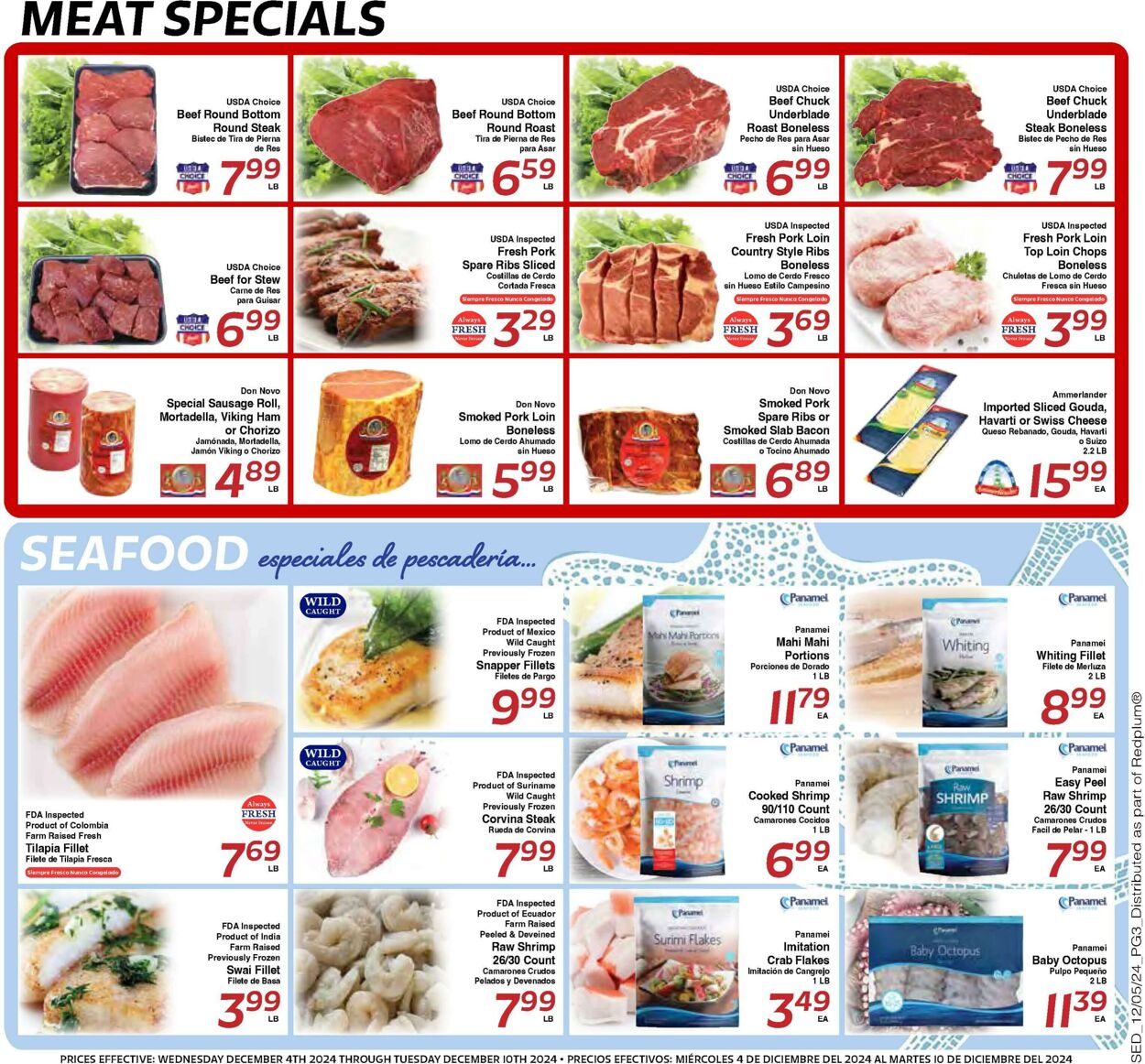 Weekly ad Sedano's 12/04/2024 - 12/10/2024