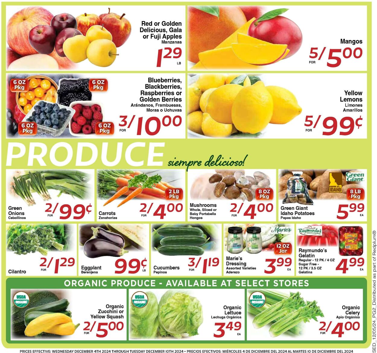 Weekly ad Sedano's 12/04/2024 - 12/10/2024