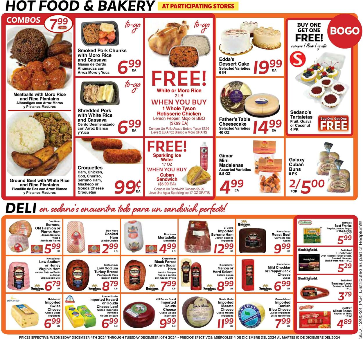 Weekly ad Sedano's 12/04/2024 - 12/10/2024