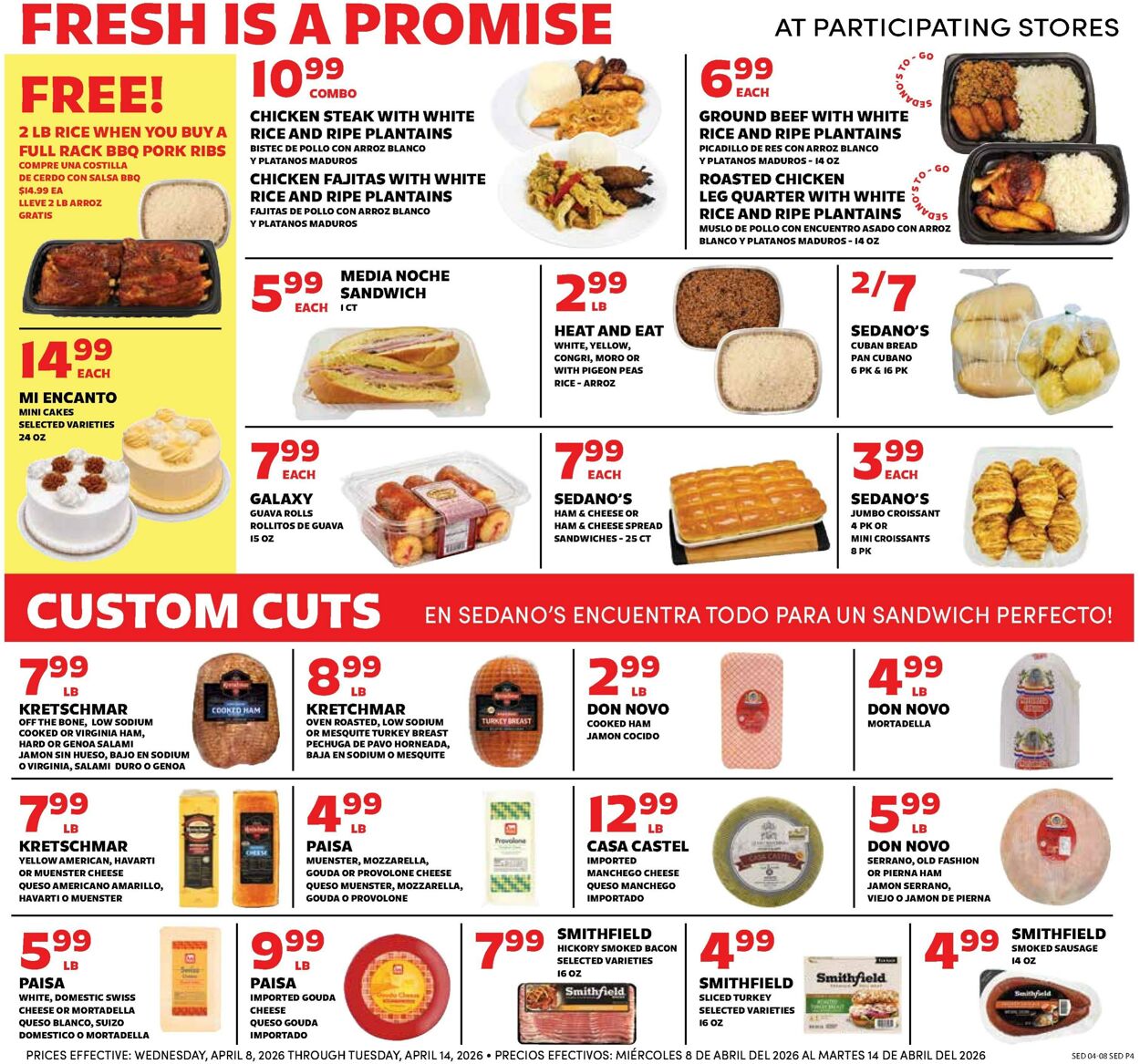 Weekly ad Sedano's 04/08/2026 - 04/14/2026