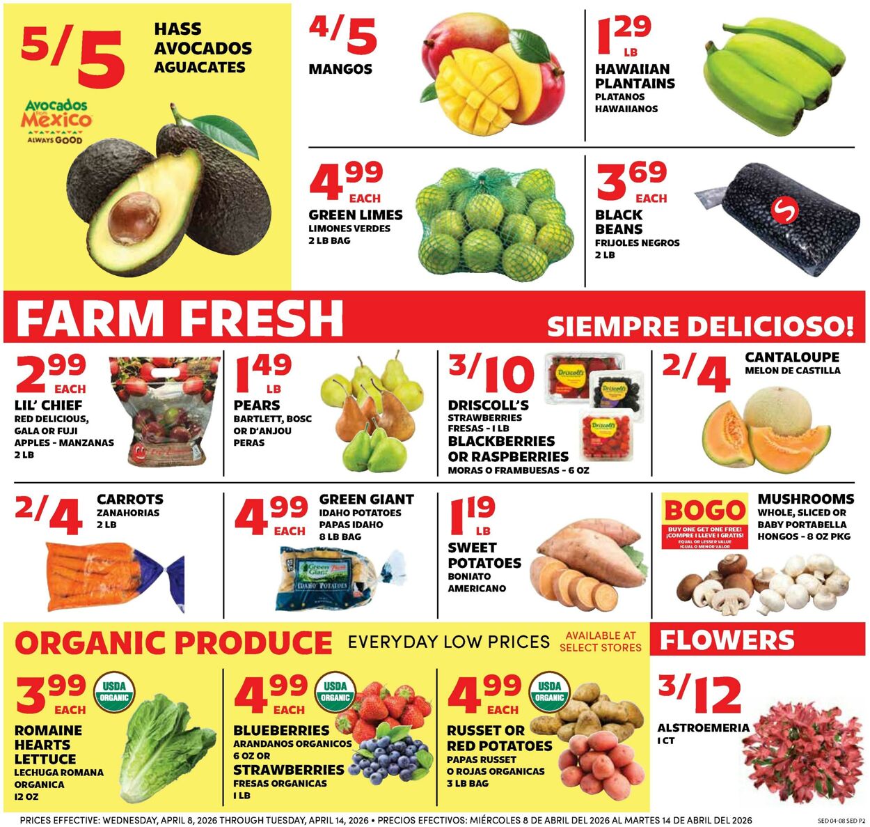 Weekly ad Sedano's 04/08/2026 - 04/14/2026