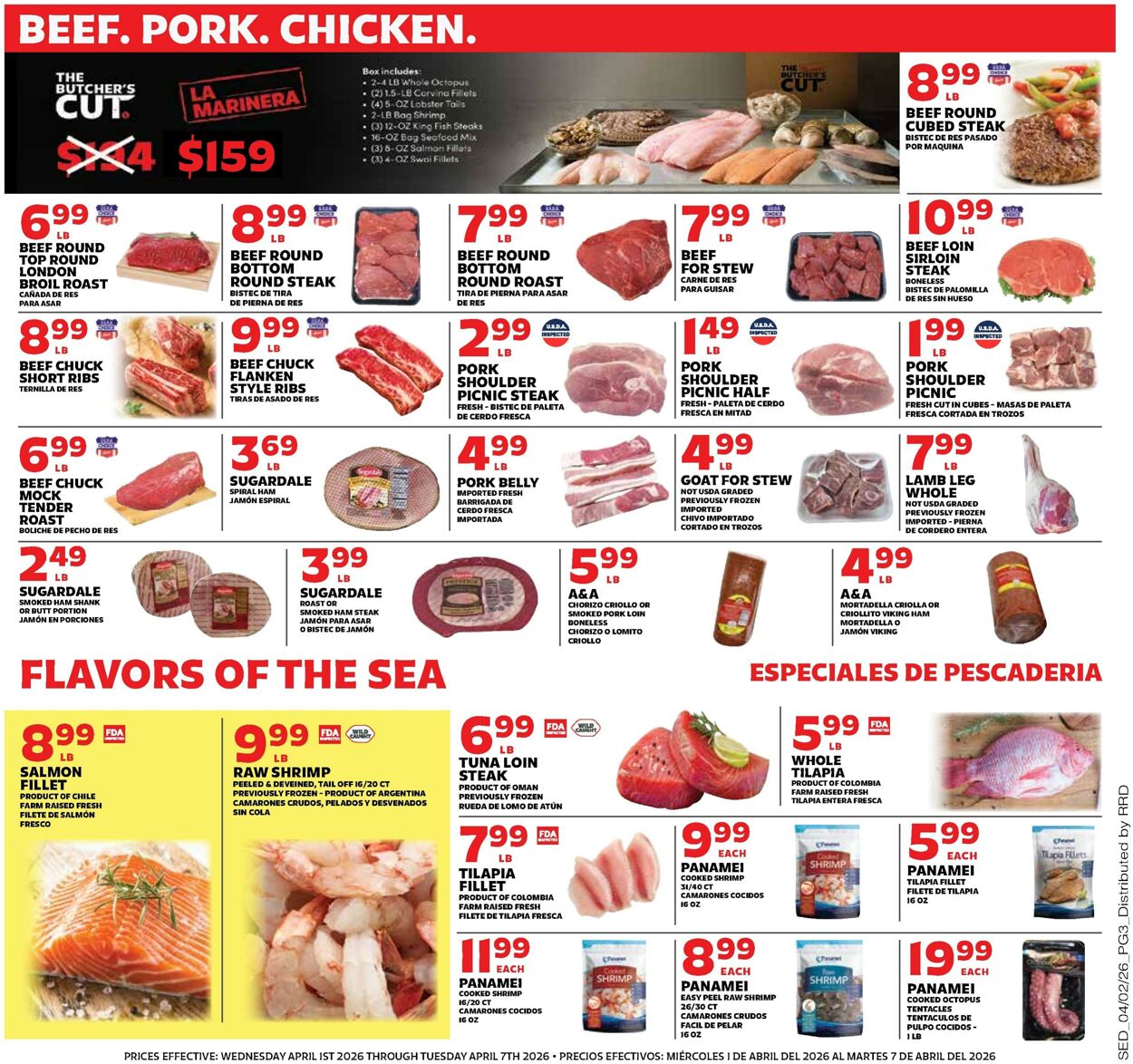 Weekly ad Sedano's 04/01/2026 - 04/07/2026
