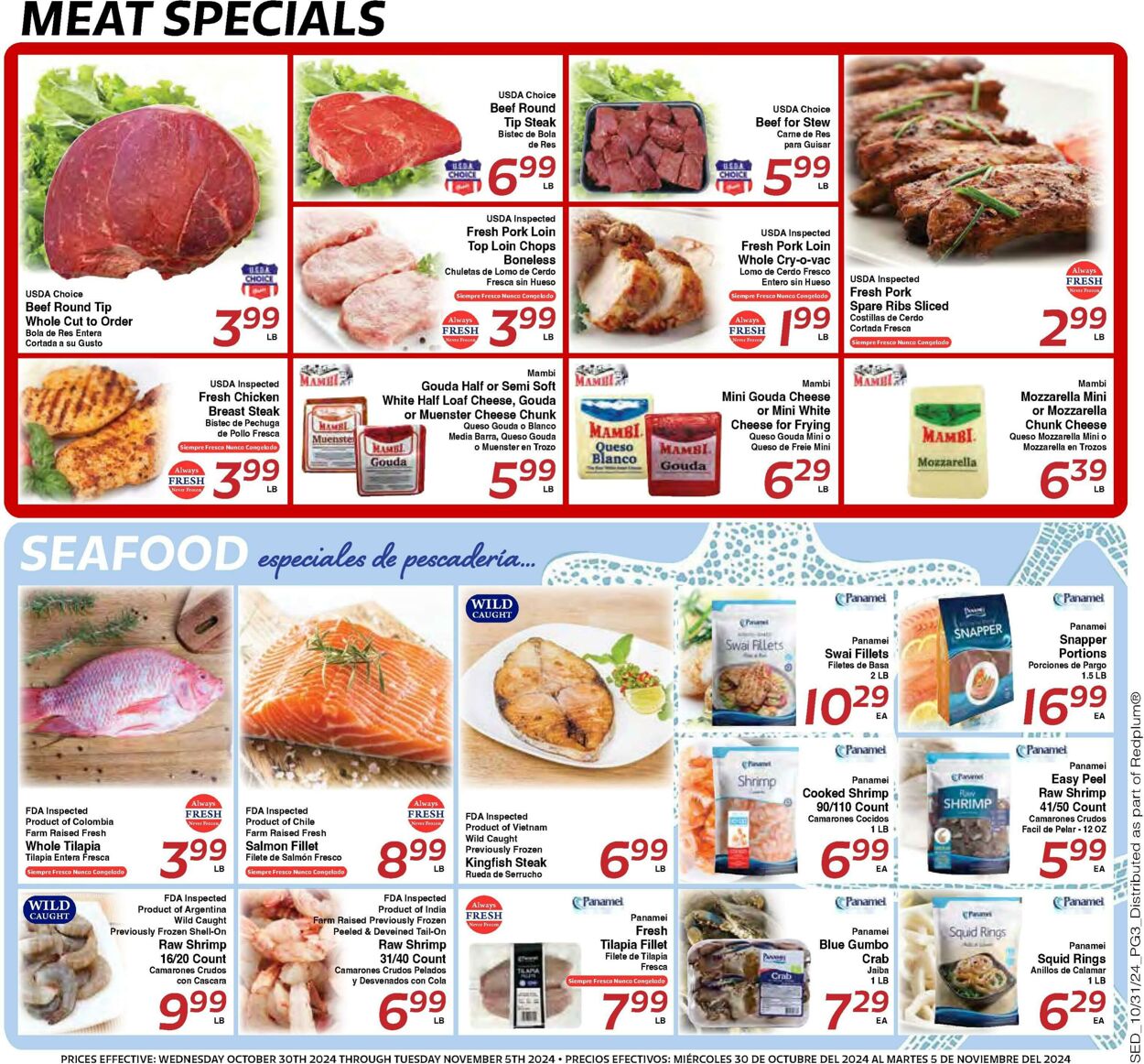 Weekly ad Sedano's 10/30/2024 - 11/05/2024