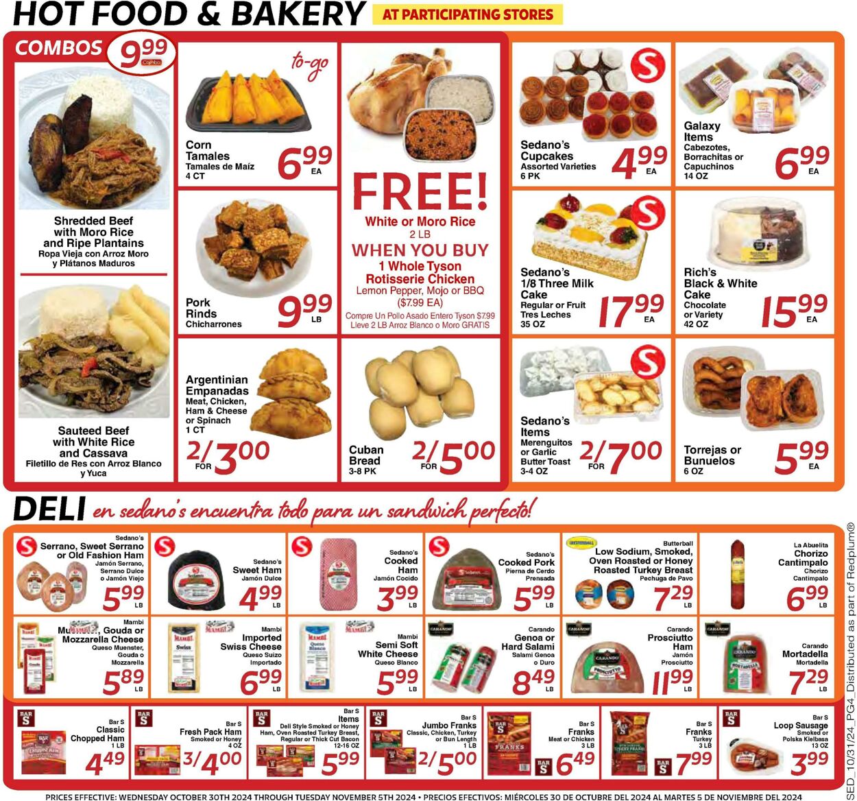 Weekly ad Sedano's 10/30/2024 - 11/05/2024