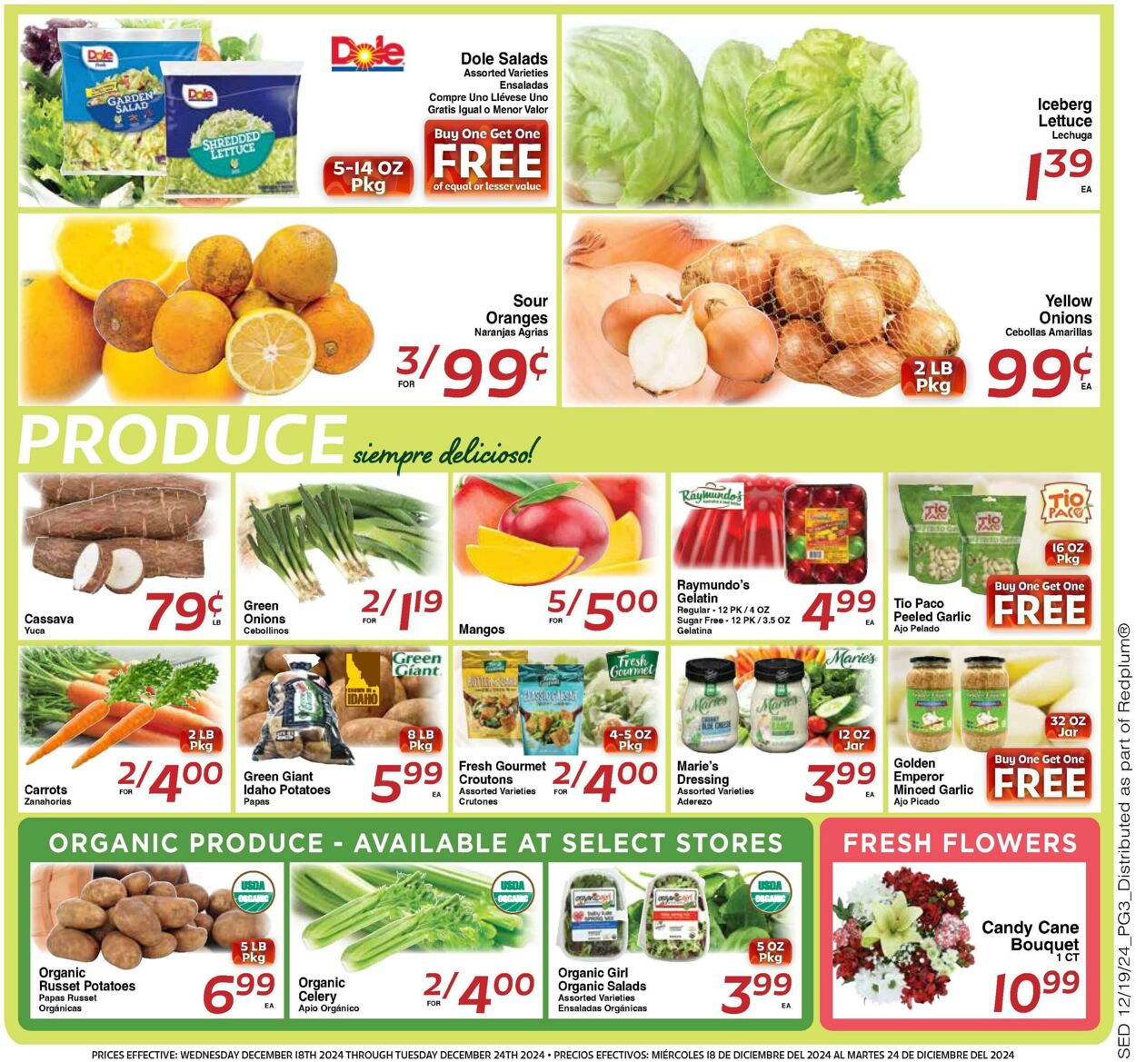 Weekly ad Sedano's 12/18/2024 - 12/24/2024