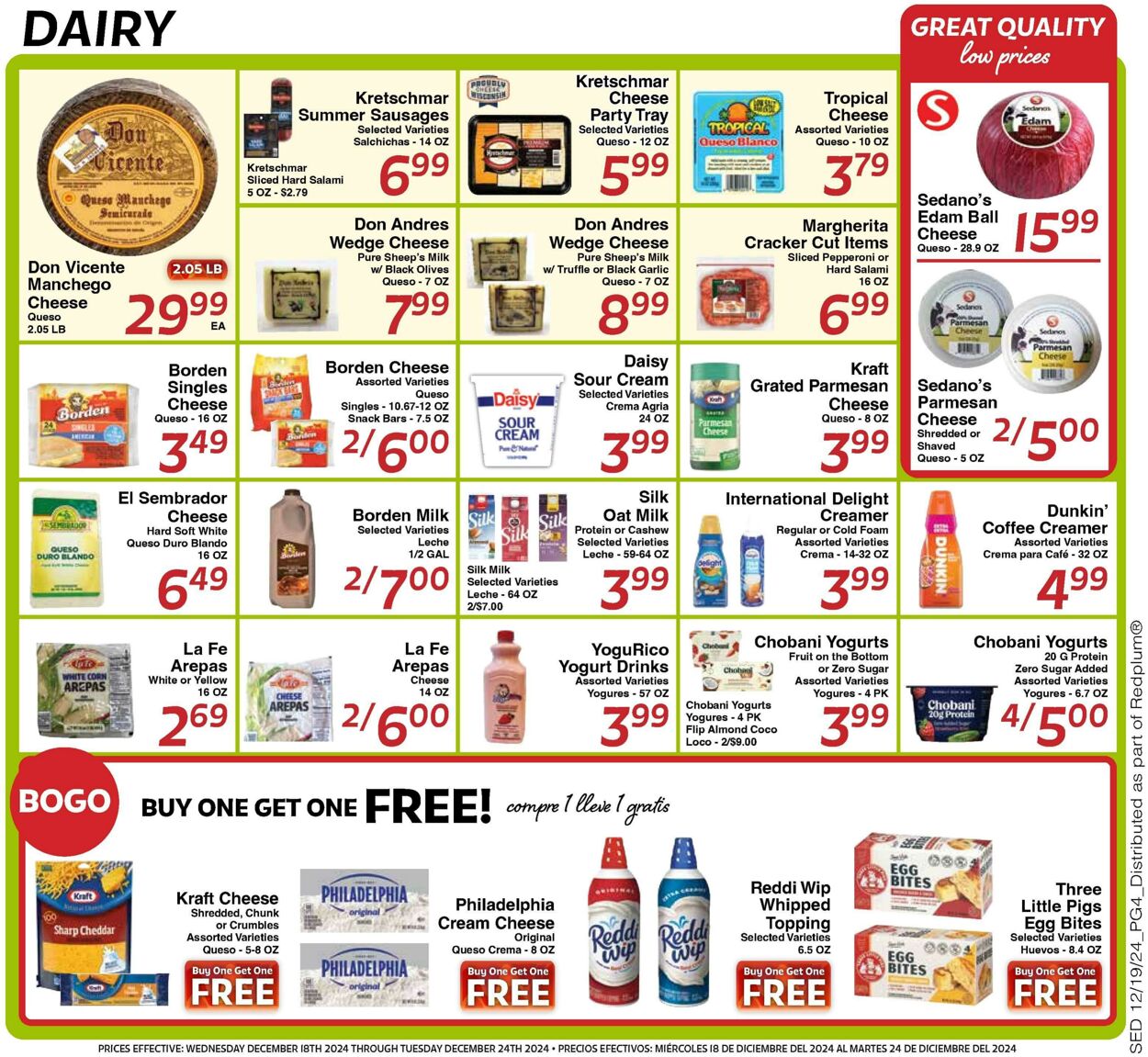 Weekly ad Sedano's 12/18/2024 - 12/24/2024