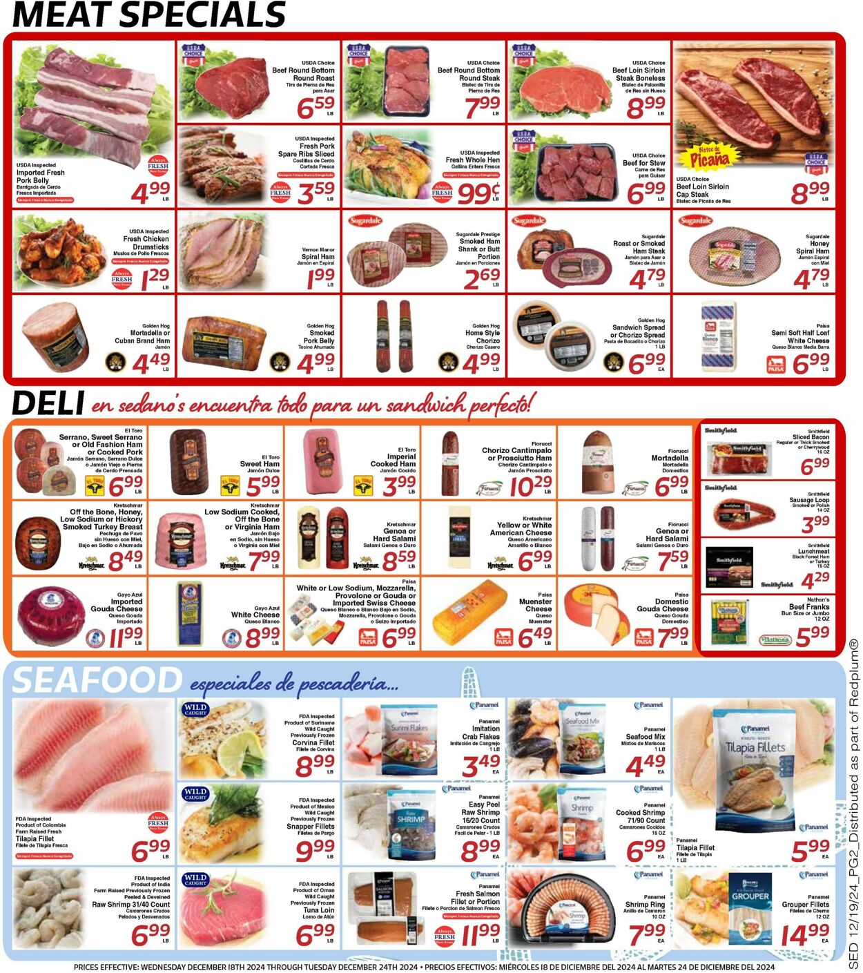 Weekly ad Sedano's 12/18/2024 - 12/24/2024