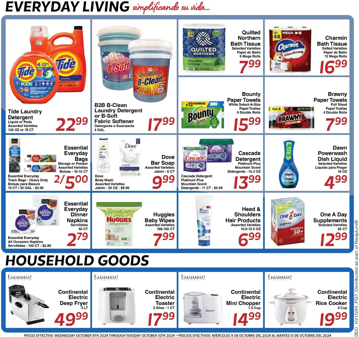 Weekly ad Sedano's 10/09/2024 - 10/15/2024