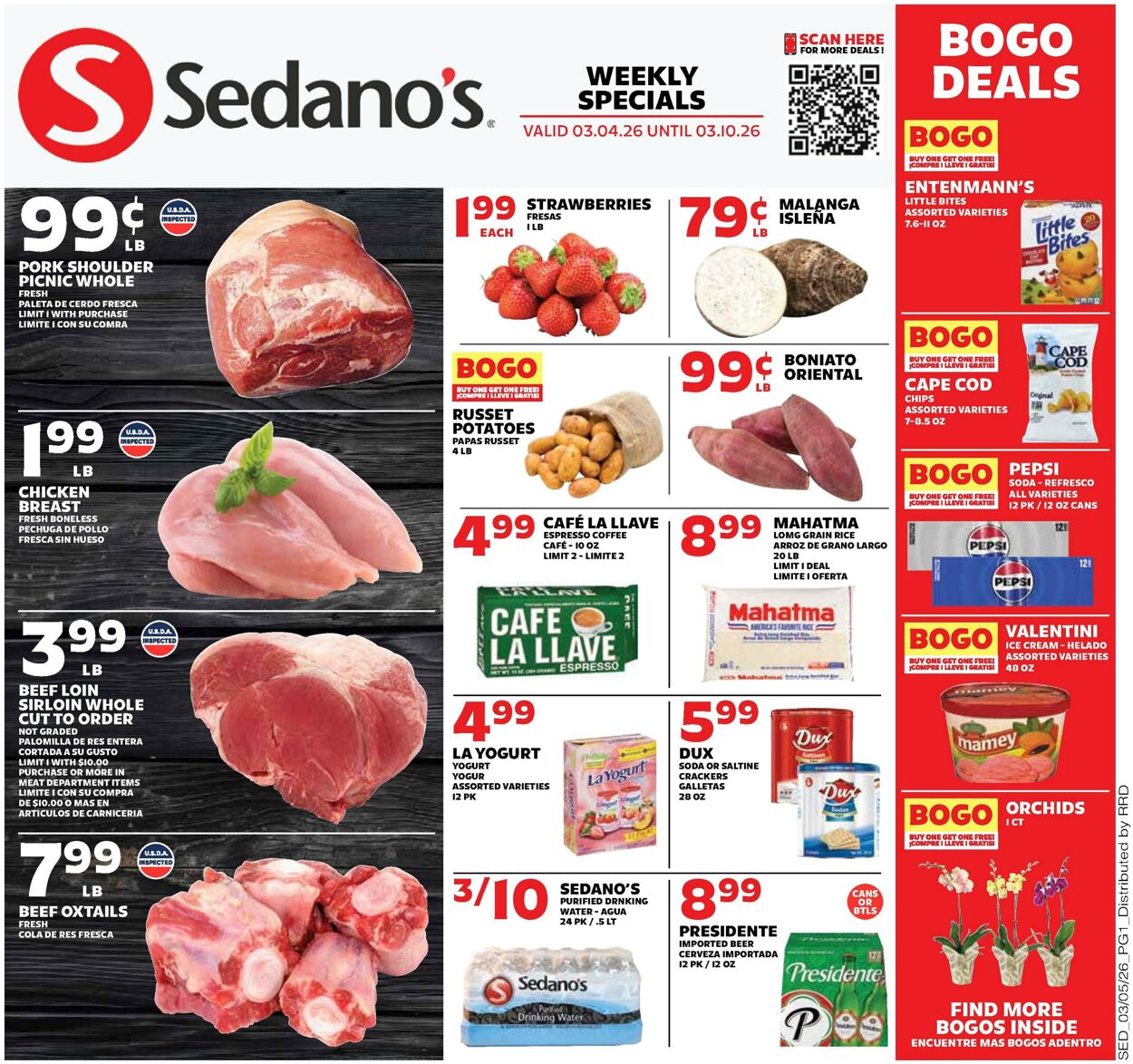 Weekly ad Sedano's 03/04/2026 - 03/10/2026
