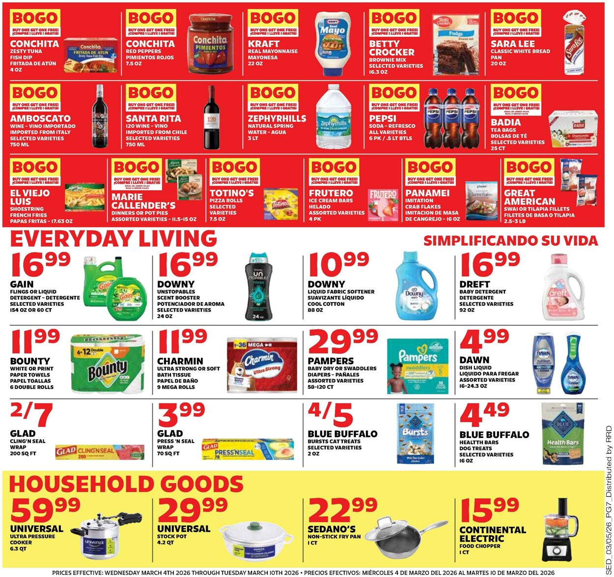 Weekly ad Sedano's 03/04/2026 - 03/10/2026