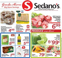Weekly ad Sedano's 08/03/2022 - 08/09/2022