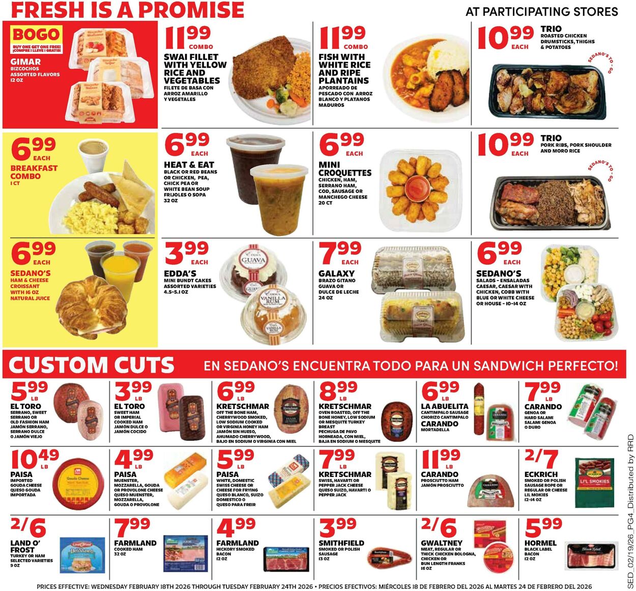 Weekly ad Sedano's 02/18/2026 - 02/24/2026