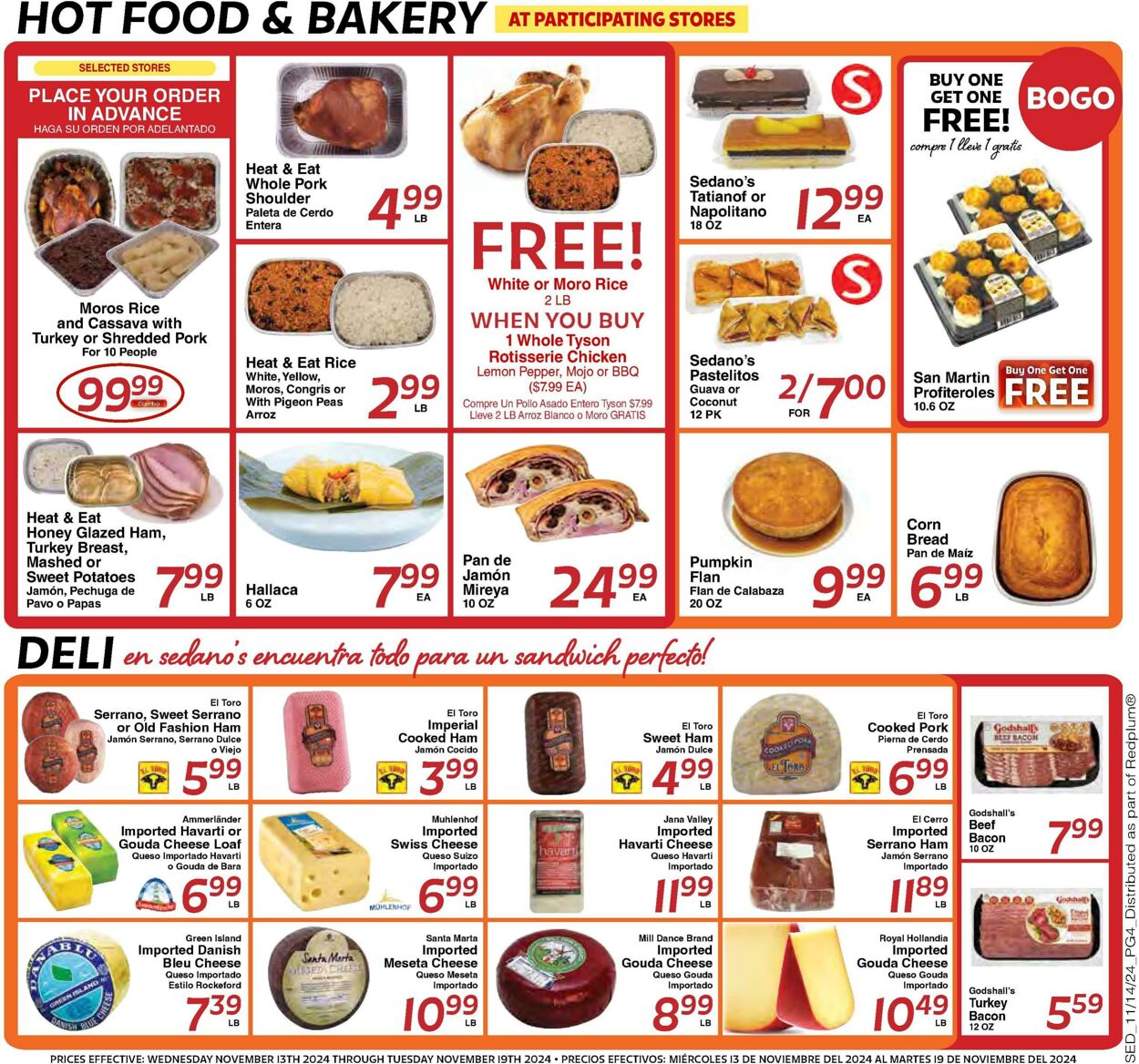 Weekly ad Sedano's 11/13/2024 - 11/19/2024