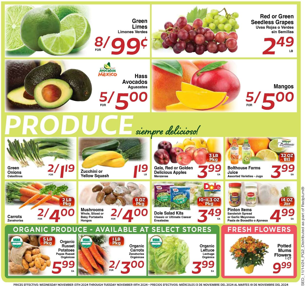 Weekly ad Sedano's 11/13/2024 - 11/19/2024