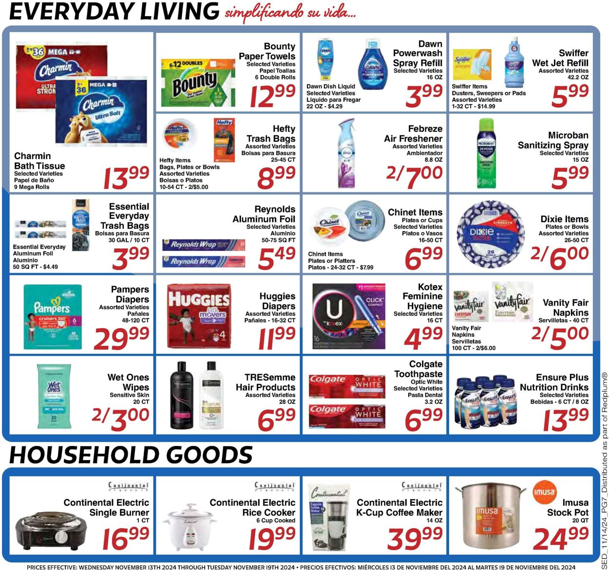 Weekly ad Sedano's 11/13/2024 - 11/19/2024