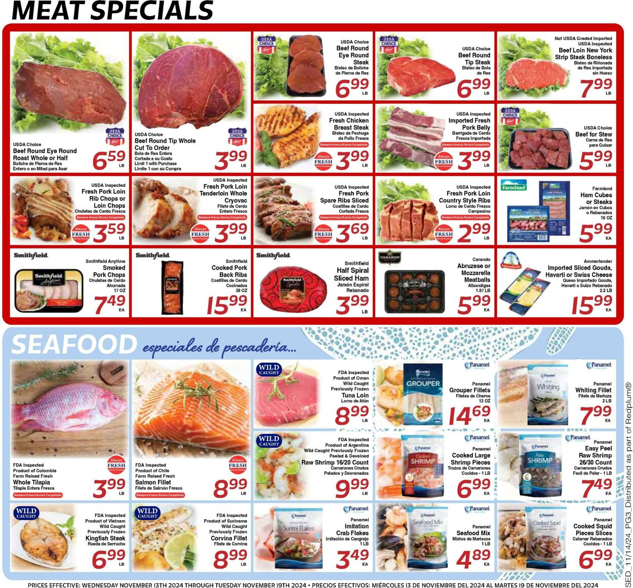 Weekly ad Sedano's 11/13/2024 - 11/19/2024