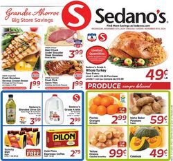 Weekly ad Sedano's 11/13/2024 - 11/19/2024