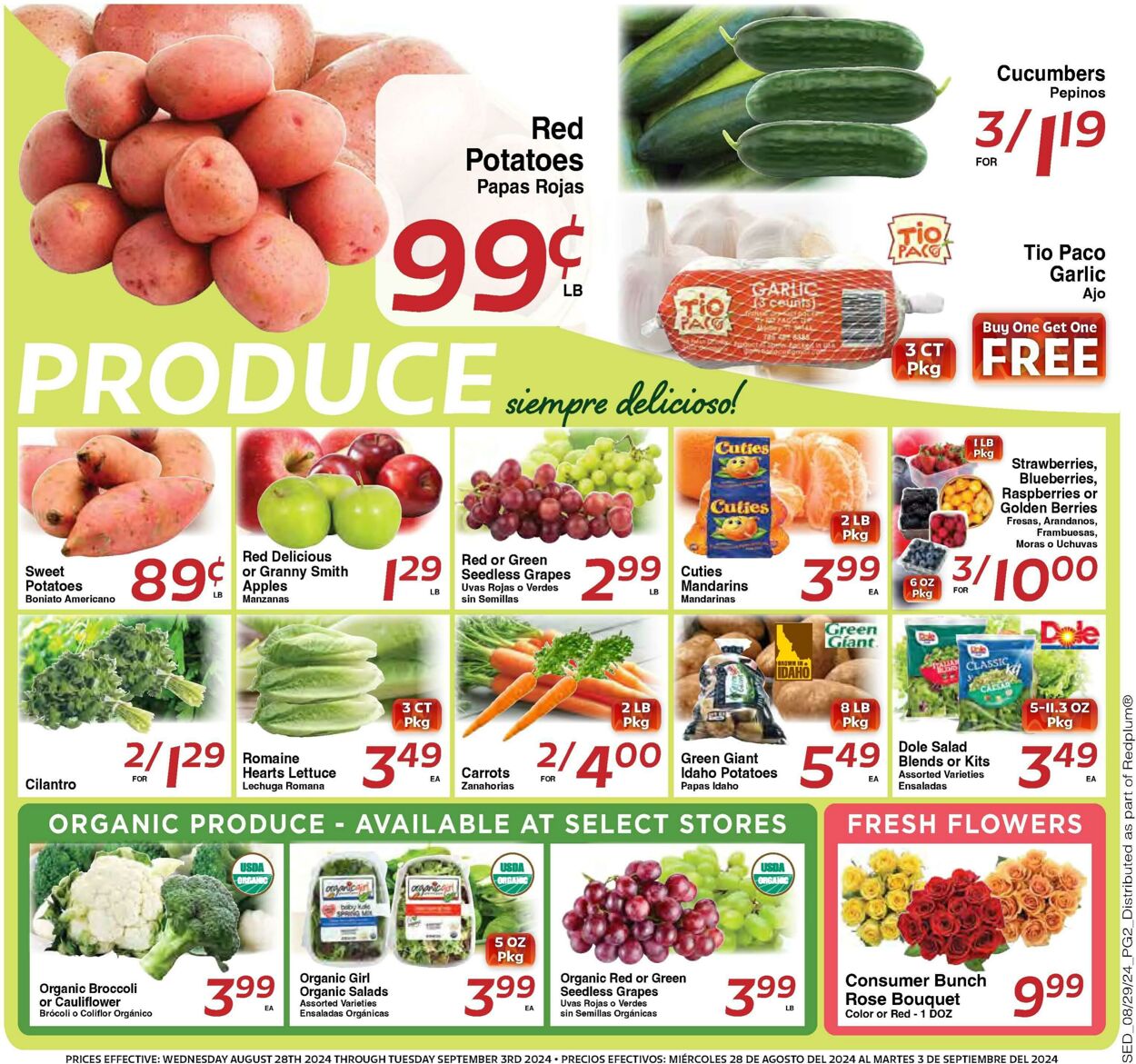 Weekly ad Sedano's 08/28/2024 - 09/03/2024