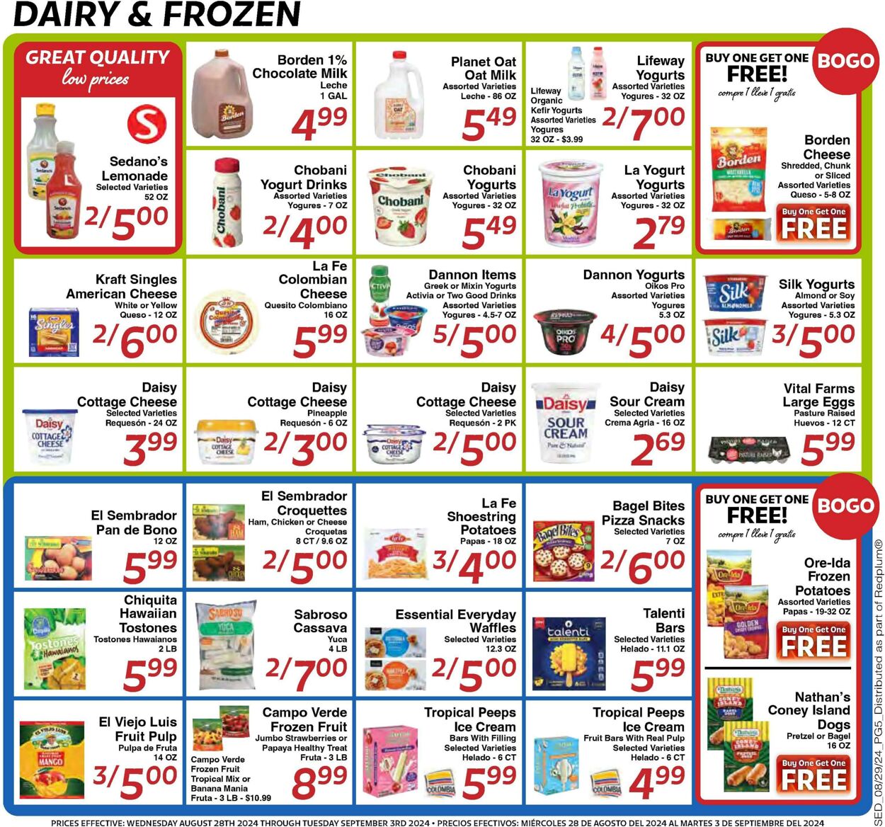 Weekly ad Sedano's 08/28/2024 - 09/03/2024