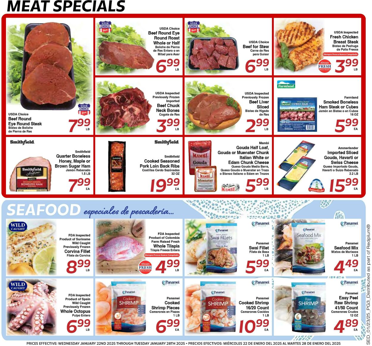 Weekly ad Sedano's 01/22/2025 - 01/28/2025