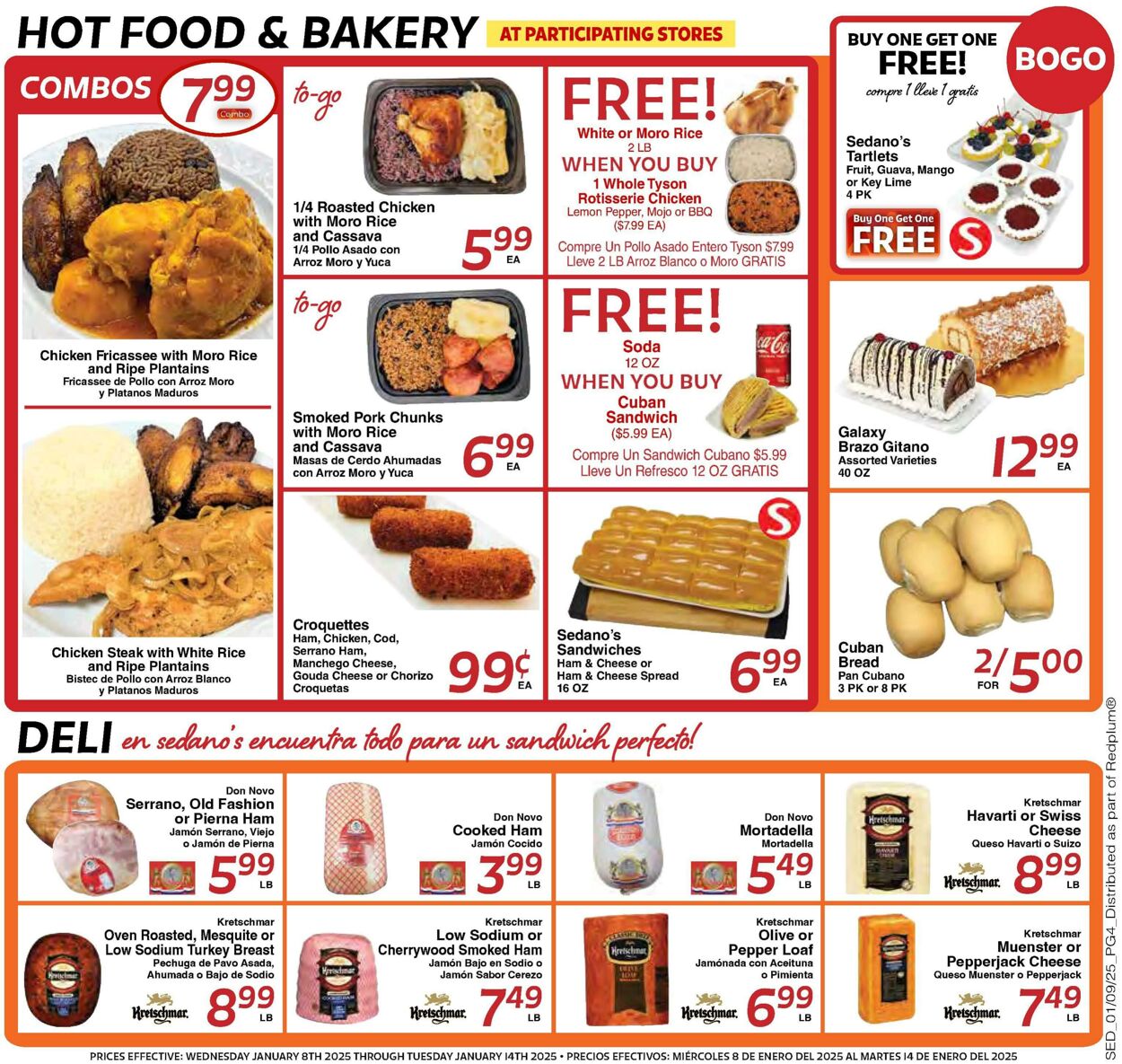 Weekly ad Sedano's 01/08/2025 - 01/14/2025