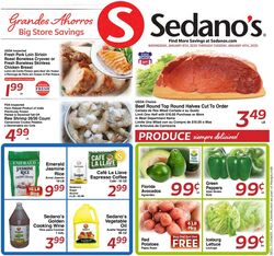 Weekly ad Sedano's 01/08/2025 - 01/14/2025