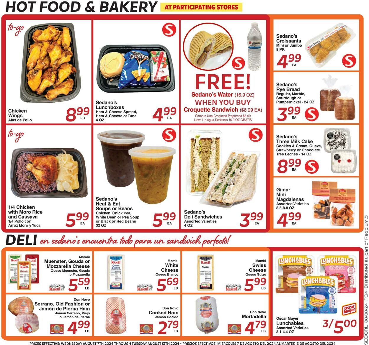 Weekly ad Sedano's 08/07/2024 - 08/13/2024