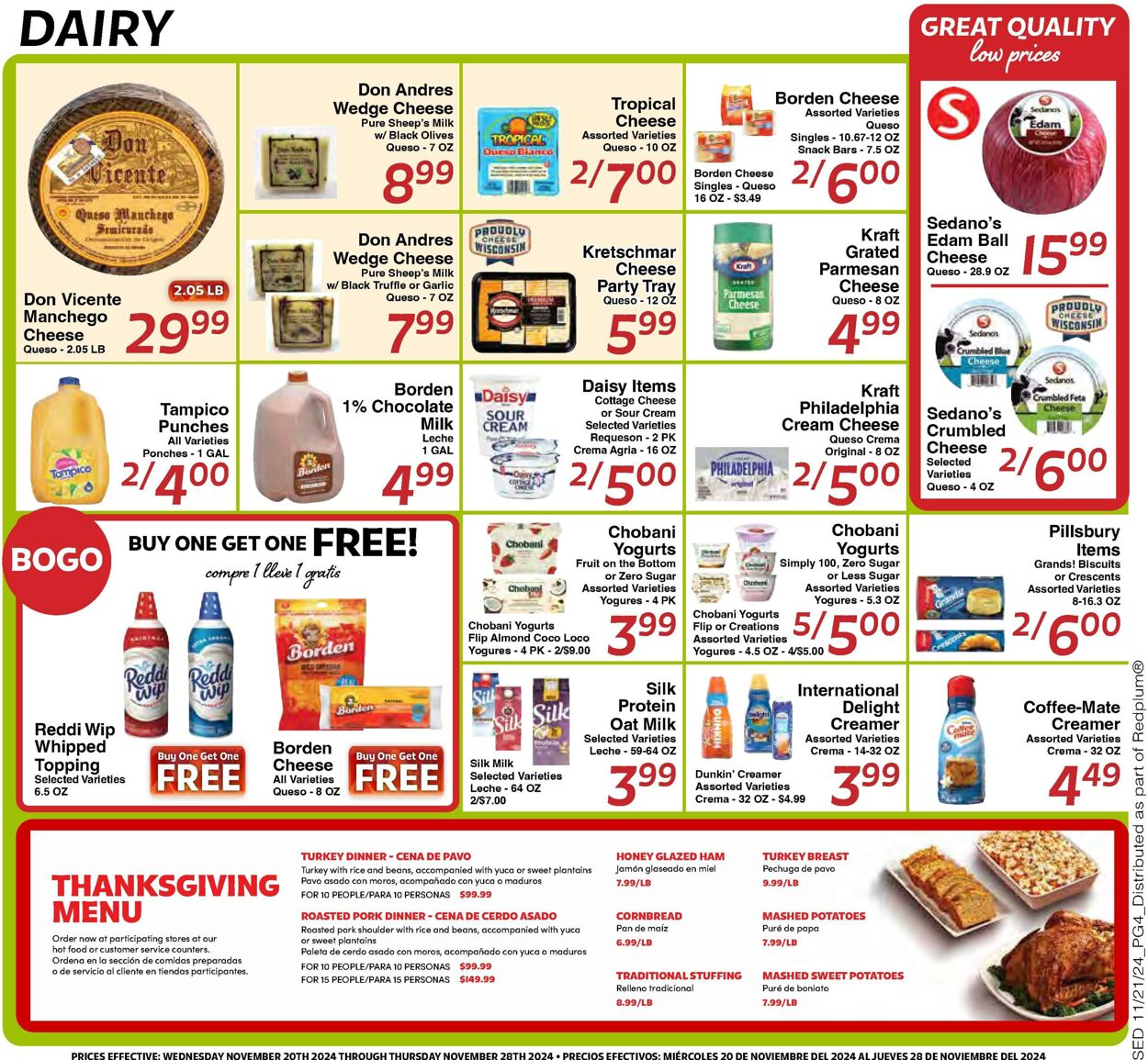 Weekly ad Sedano's 11/20/2024 - 11/28/2024