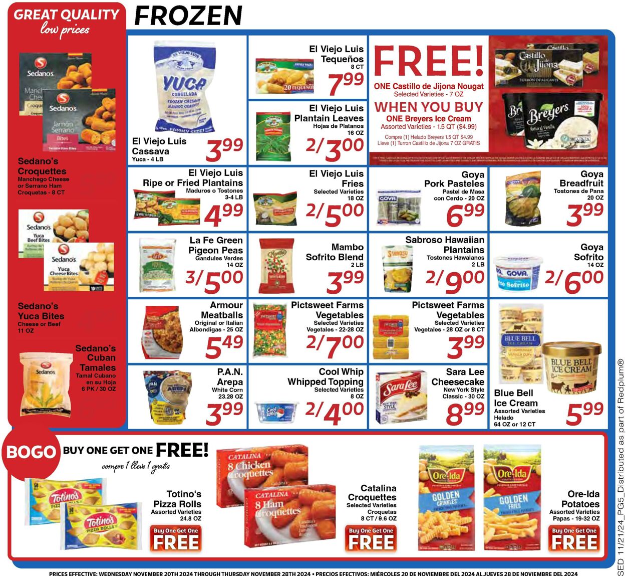 Weekly ad Sedano's 11/20/2024 - 11/28/2024