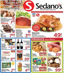 Weekly ad Sedano's 11/20/2024 - 11/28/2024