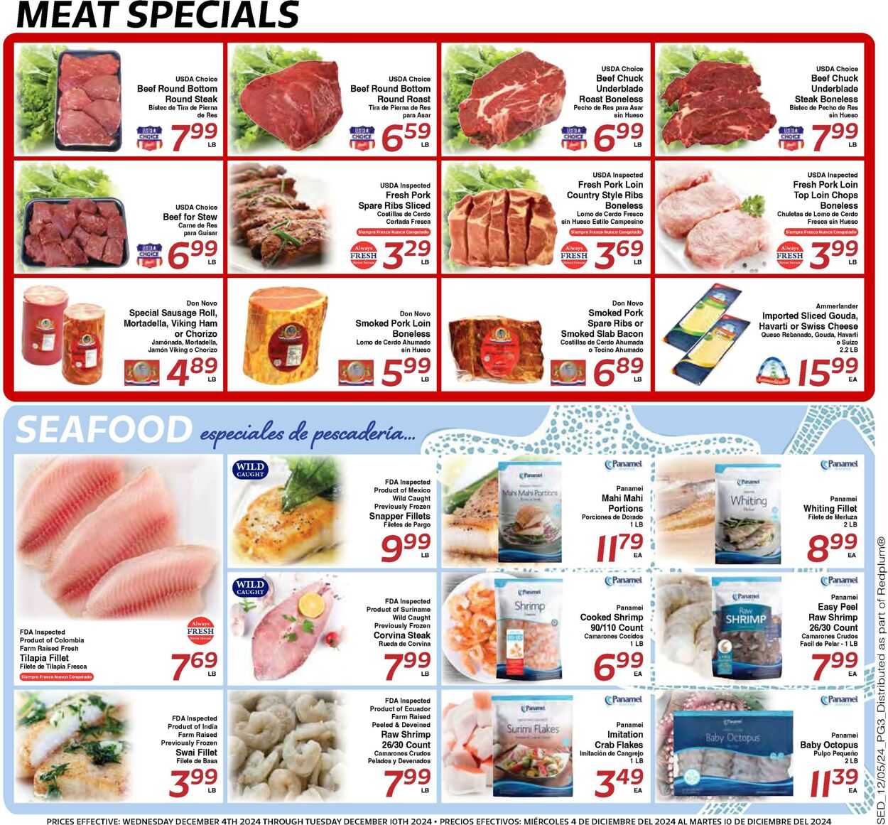 Weekly ad Sedano's 12/04/2024 - 12/10/2024