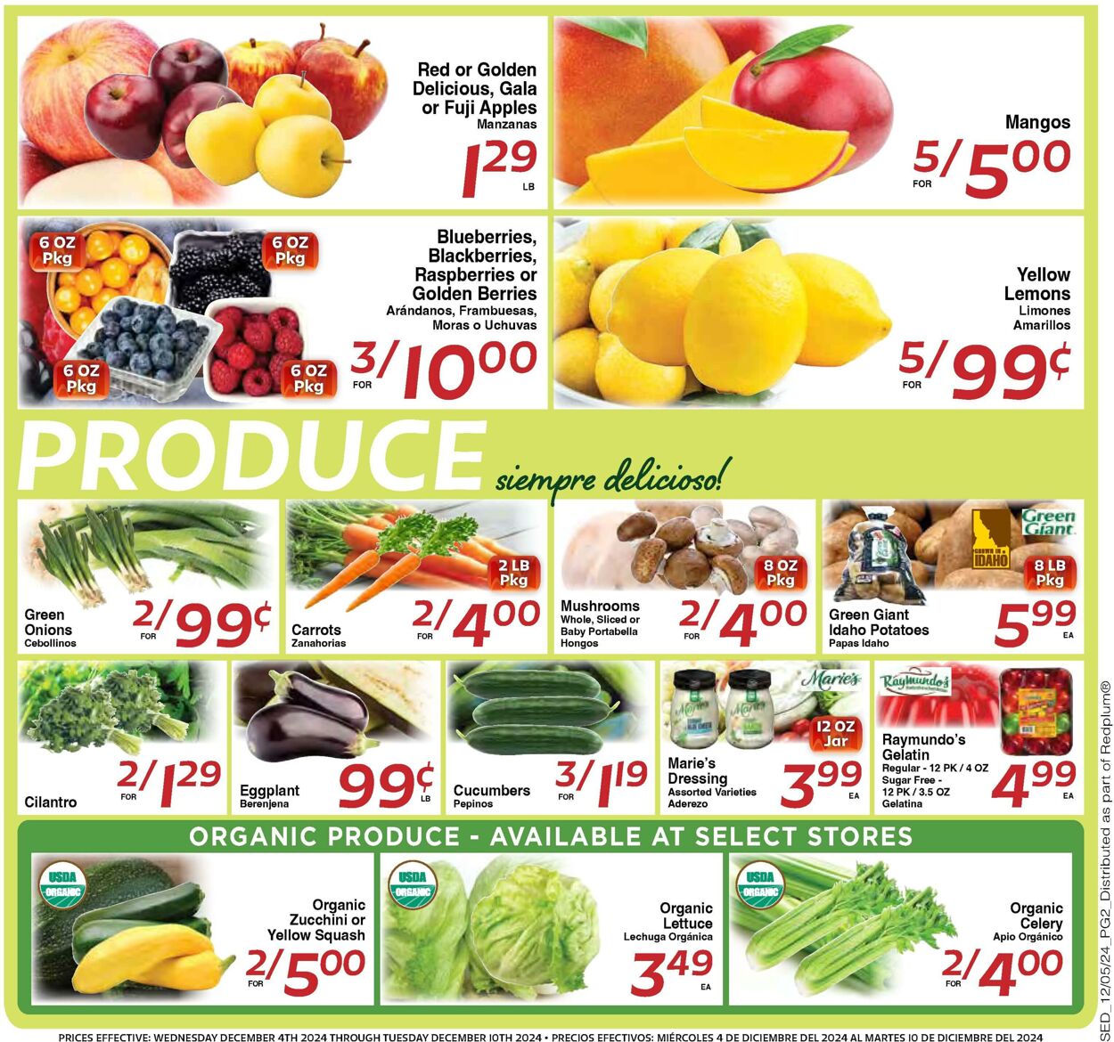 Weekly ad Sedano's 12/04/2024 - 12/10/2024