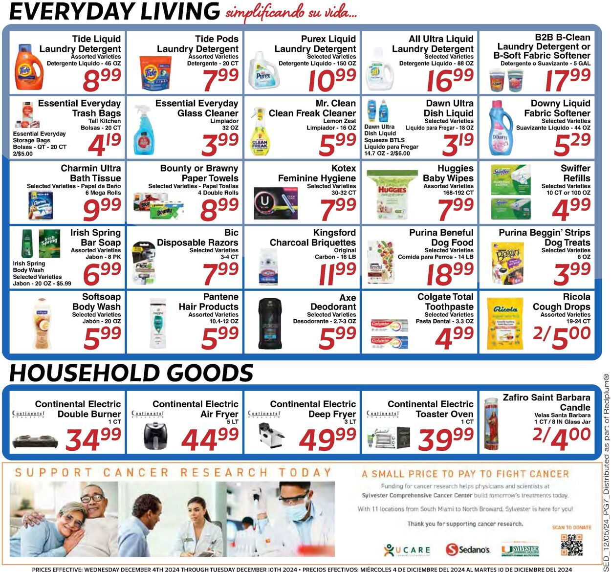 Weekly ad Sedano's 12/04/2024 - 12/10/2024