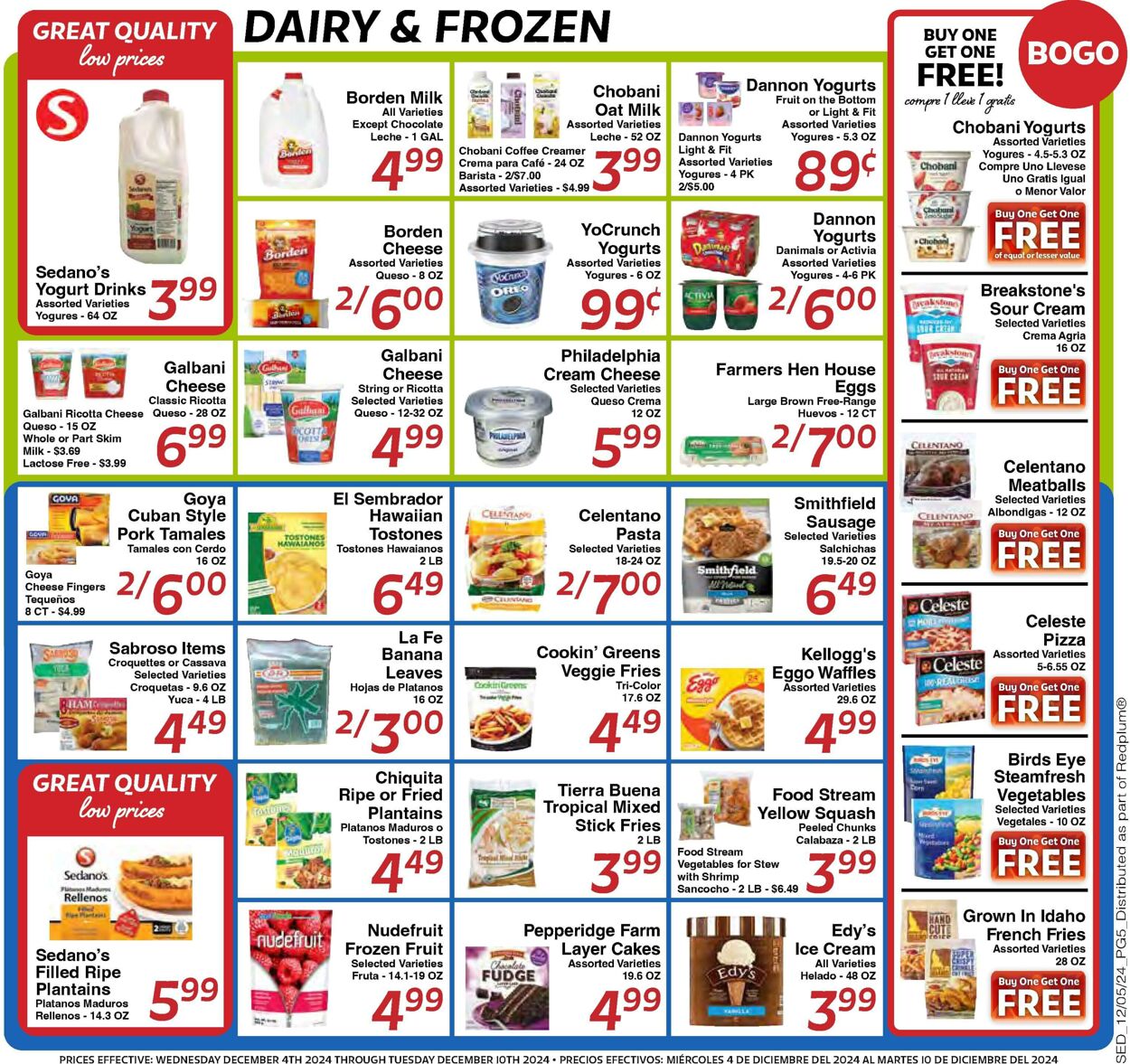 Weekly ad Sedano's 12/04/2024 - 12/10/2024