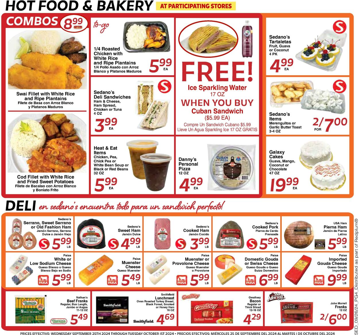 Weekly ad Sedano's 09/25/2024 - 10/01/2024