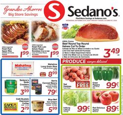 Weekly ad Sedano's 09/28/2022 - 10/04/2022