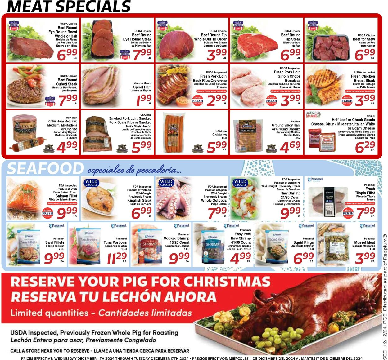 Weekly ad Sedano's 12/11/2024 - 12/17/2024