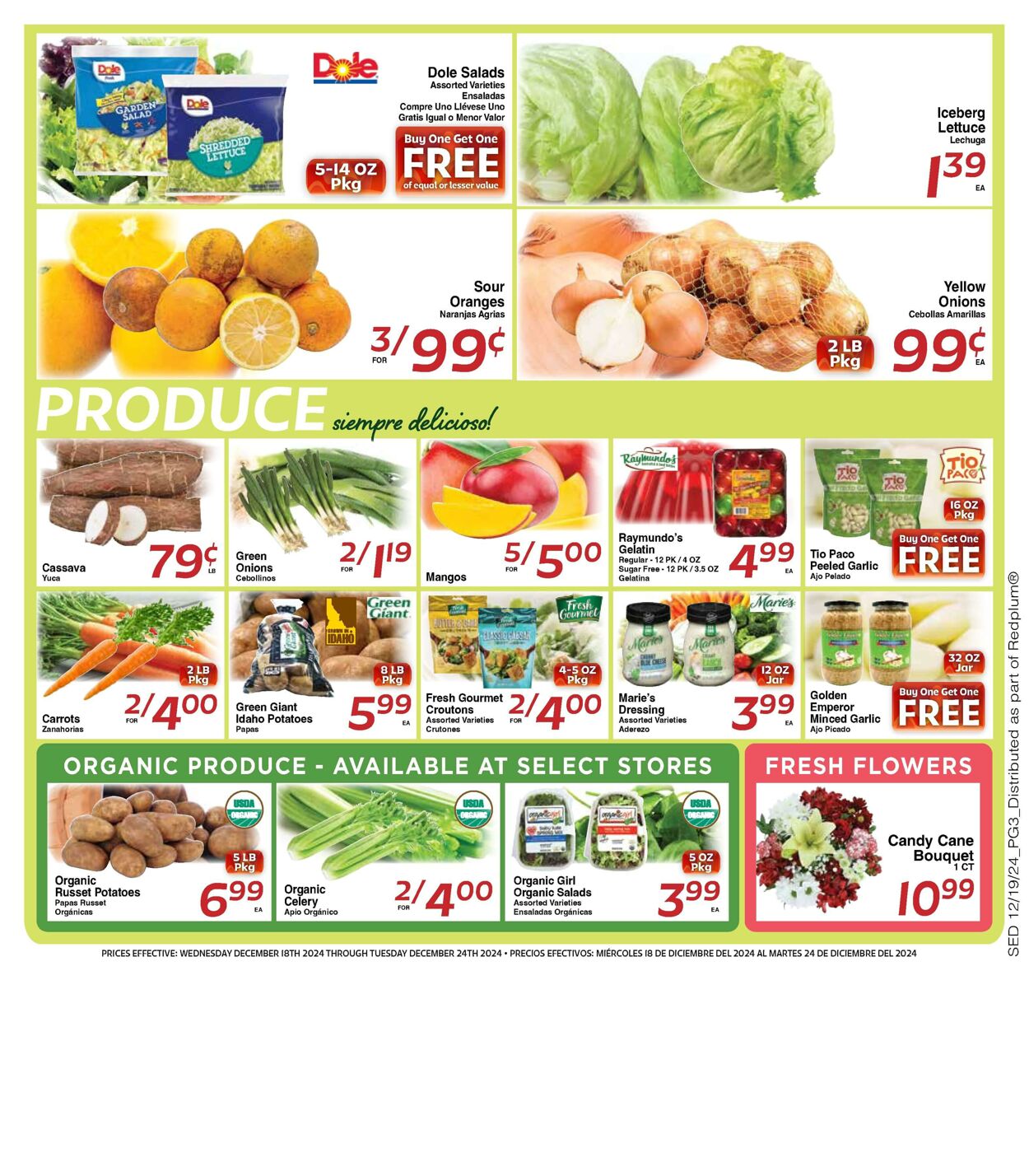 Weekly ad Sedano's 12/18/2024 - 12/24/2024