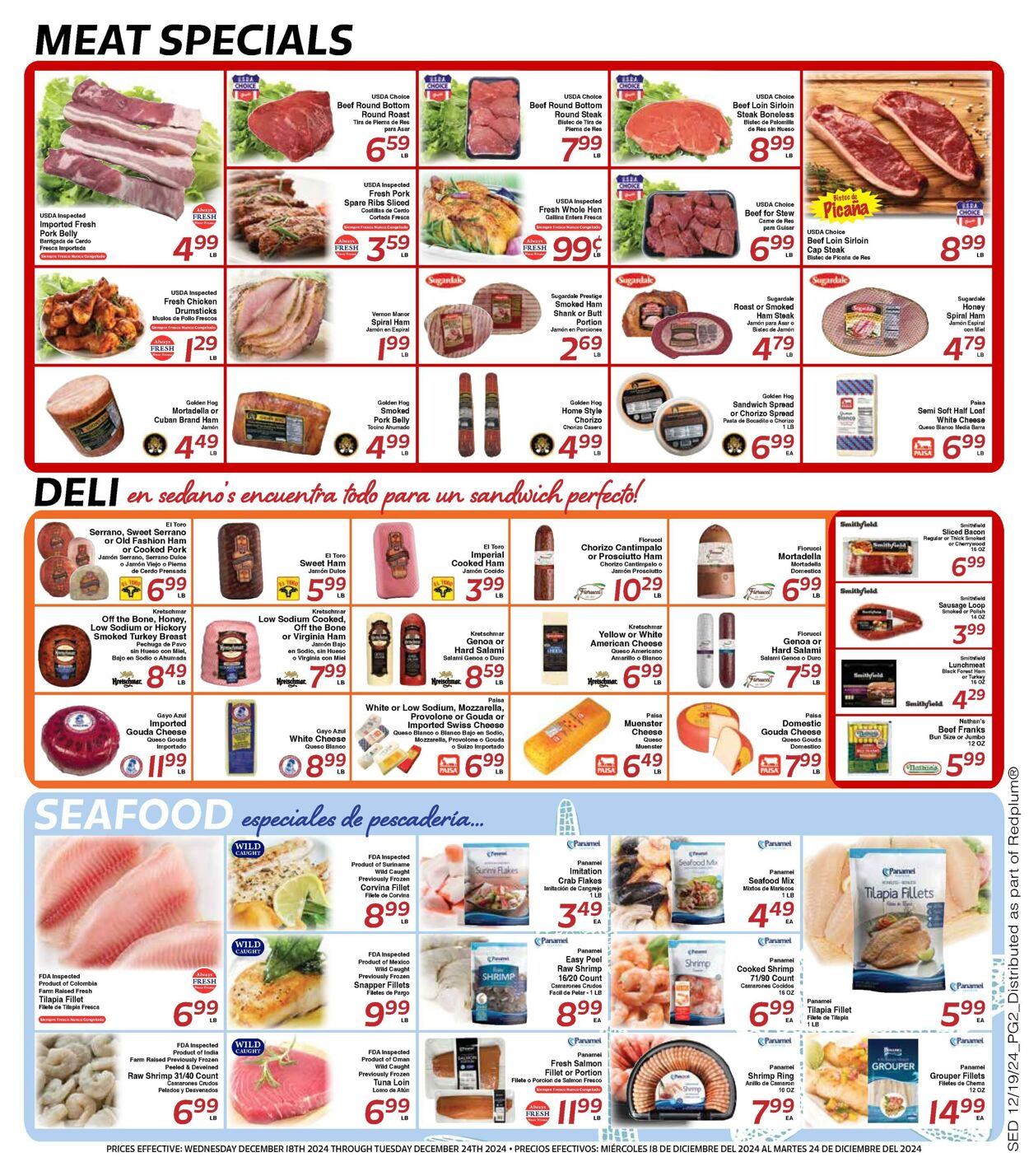 Weekly ad Sedano's 12/18/2024 - 12/24/2024