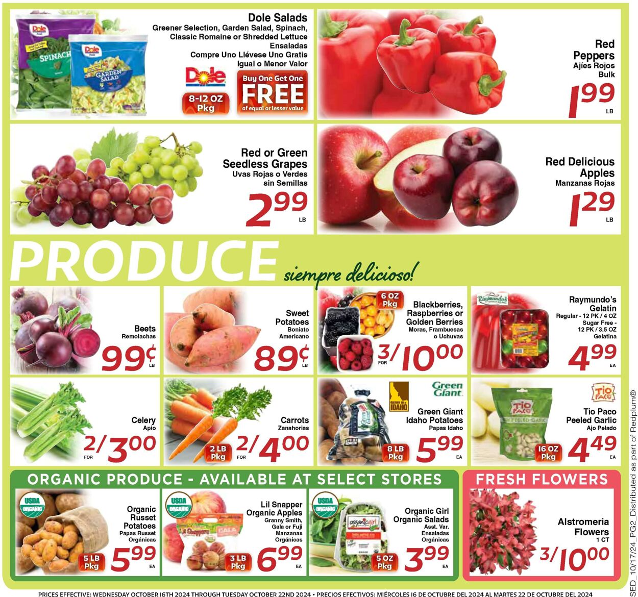 Weekly ad Sedano's 10/16/2024 - 10/22/2024