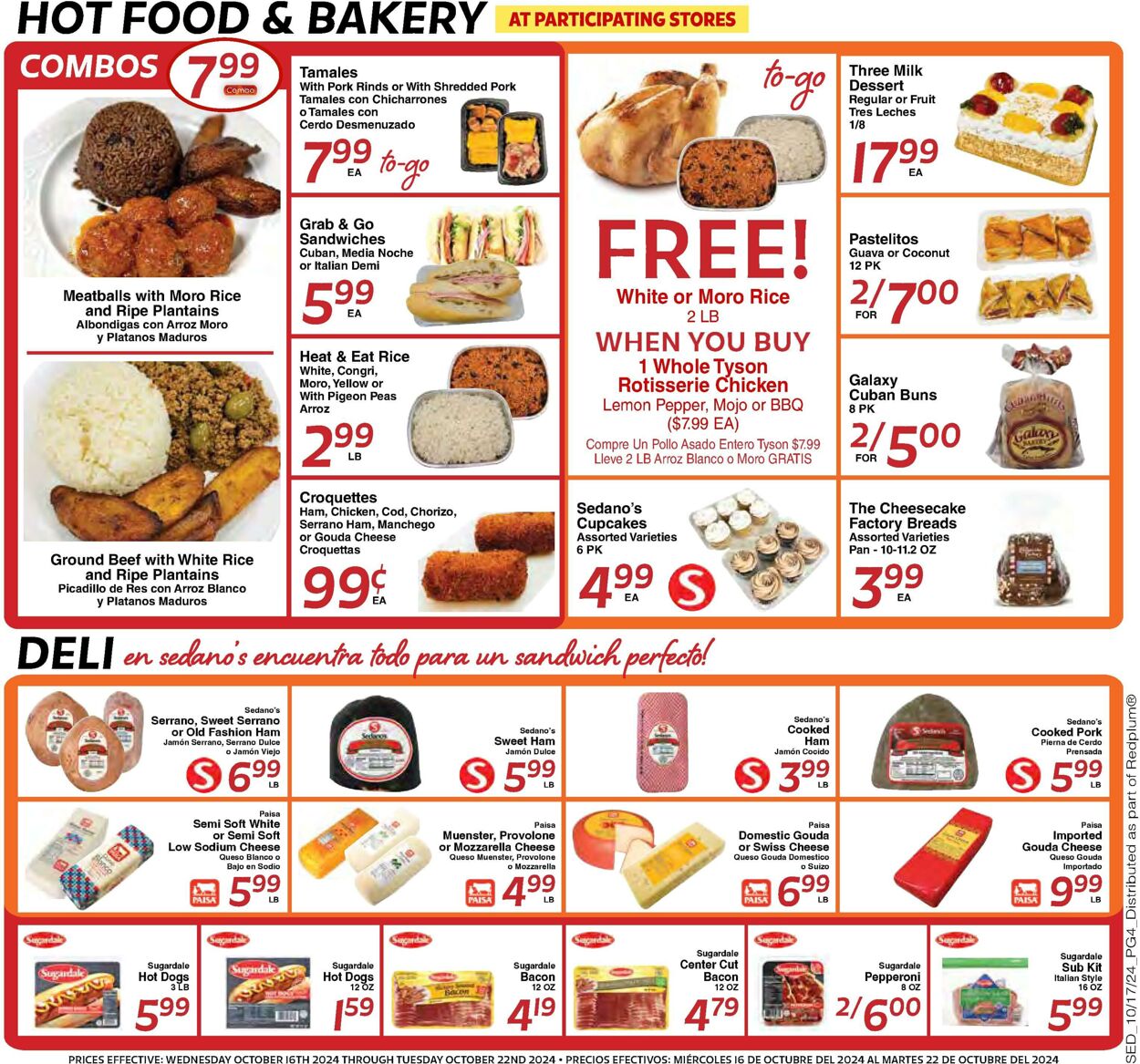 Weekly ad Sedano's 10/16/2024 - 10/22/2024