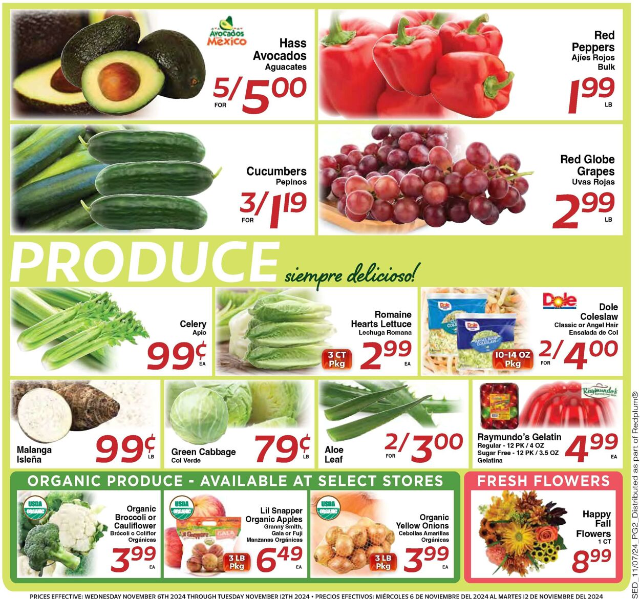 Weekly ad Sedano's 11/06/2024 - 11/13/2024