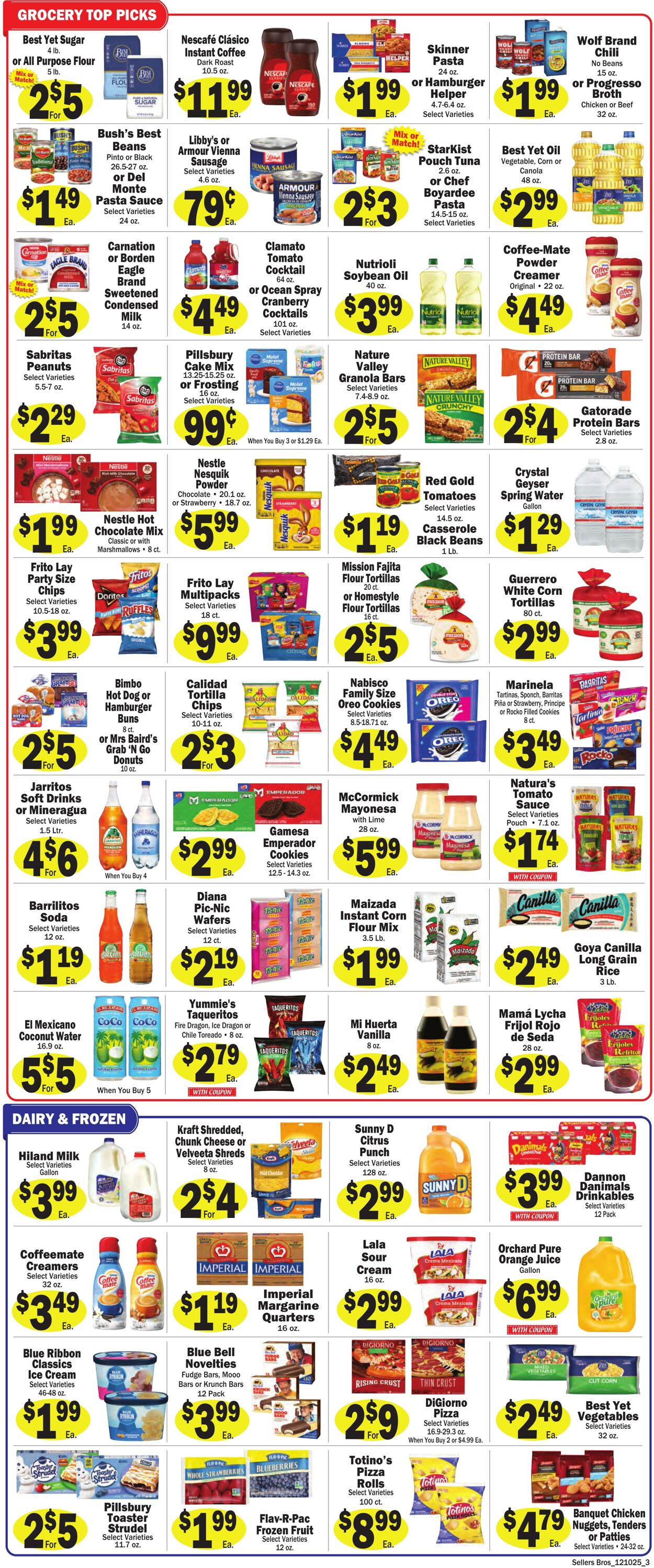 Weekly ad Sellers Bros 12/10/2025 - 12/16/2025