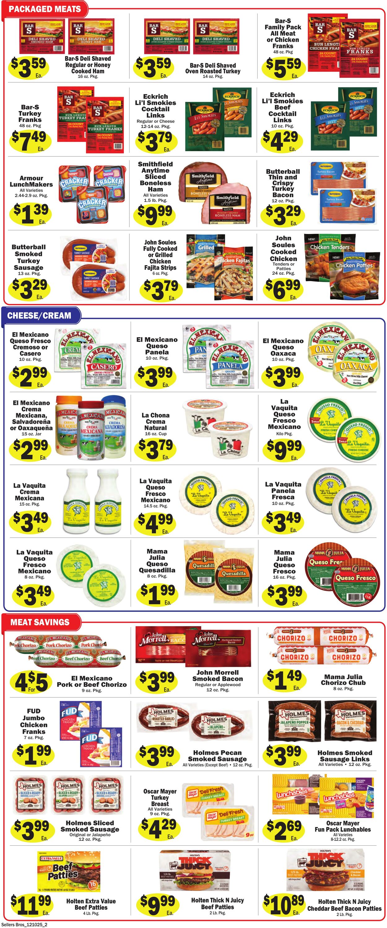 Weekly ad Sellers Bros 12/10/2025 - 12/16/2025