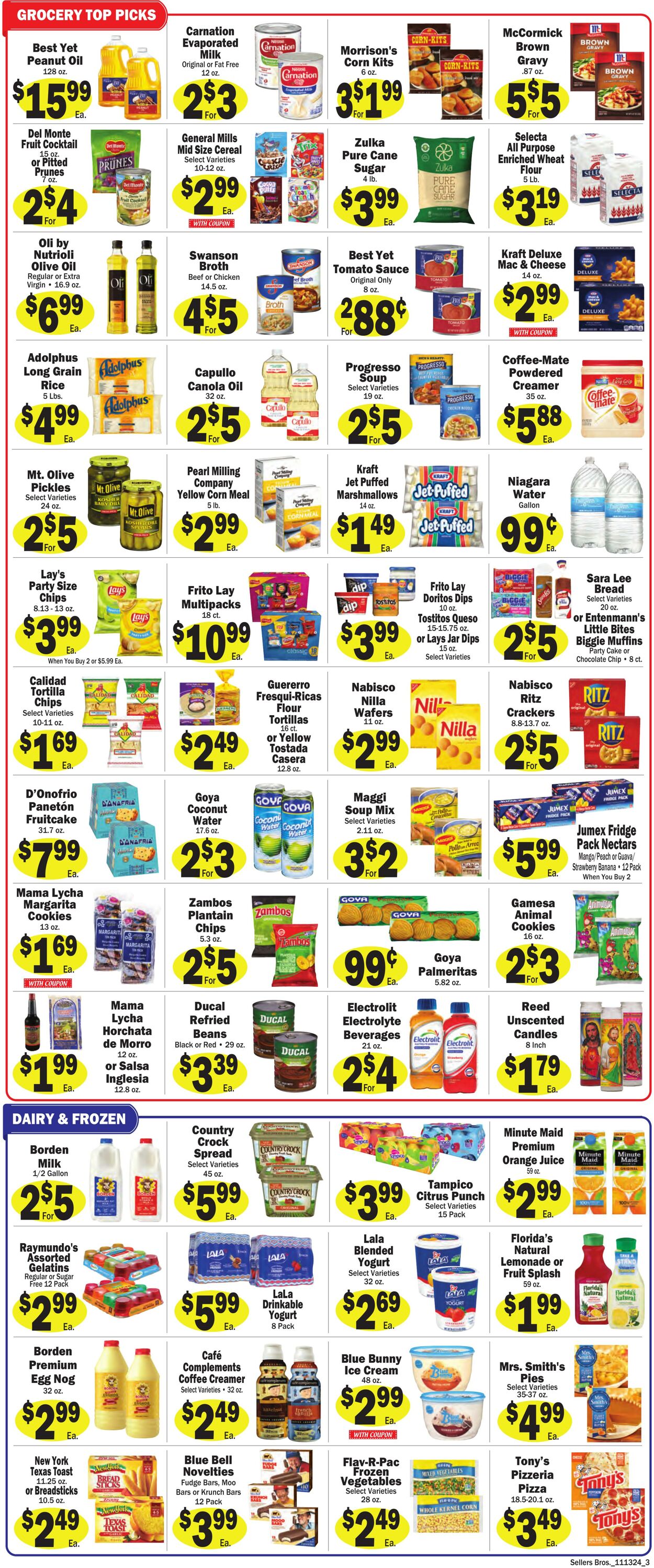 Weekly ad Sellers Bros 11/13/2024 - 11/19/2024