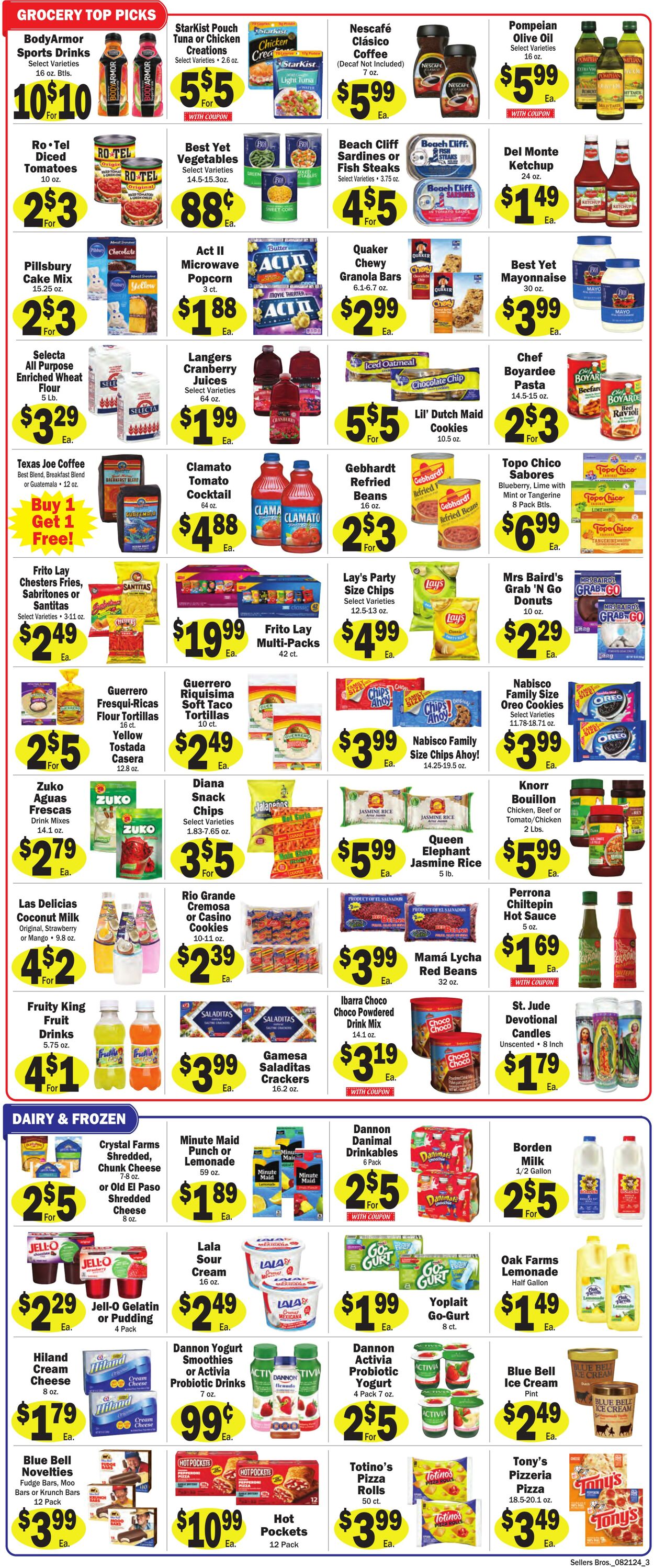 Weekly ad Sellers Bros 08/14/2024 - 08/20/2024